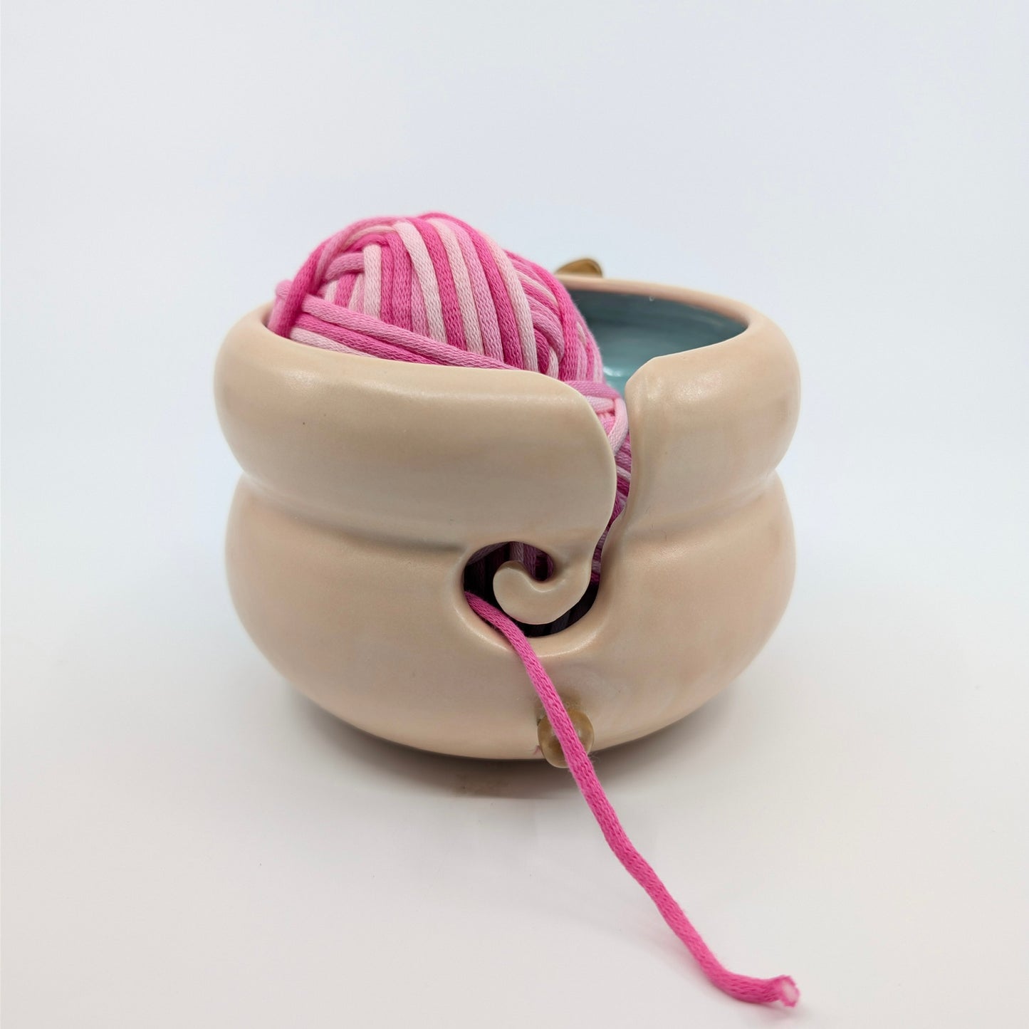 Blaaaagh! Cat Yarn Bowl (Siamese)