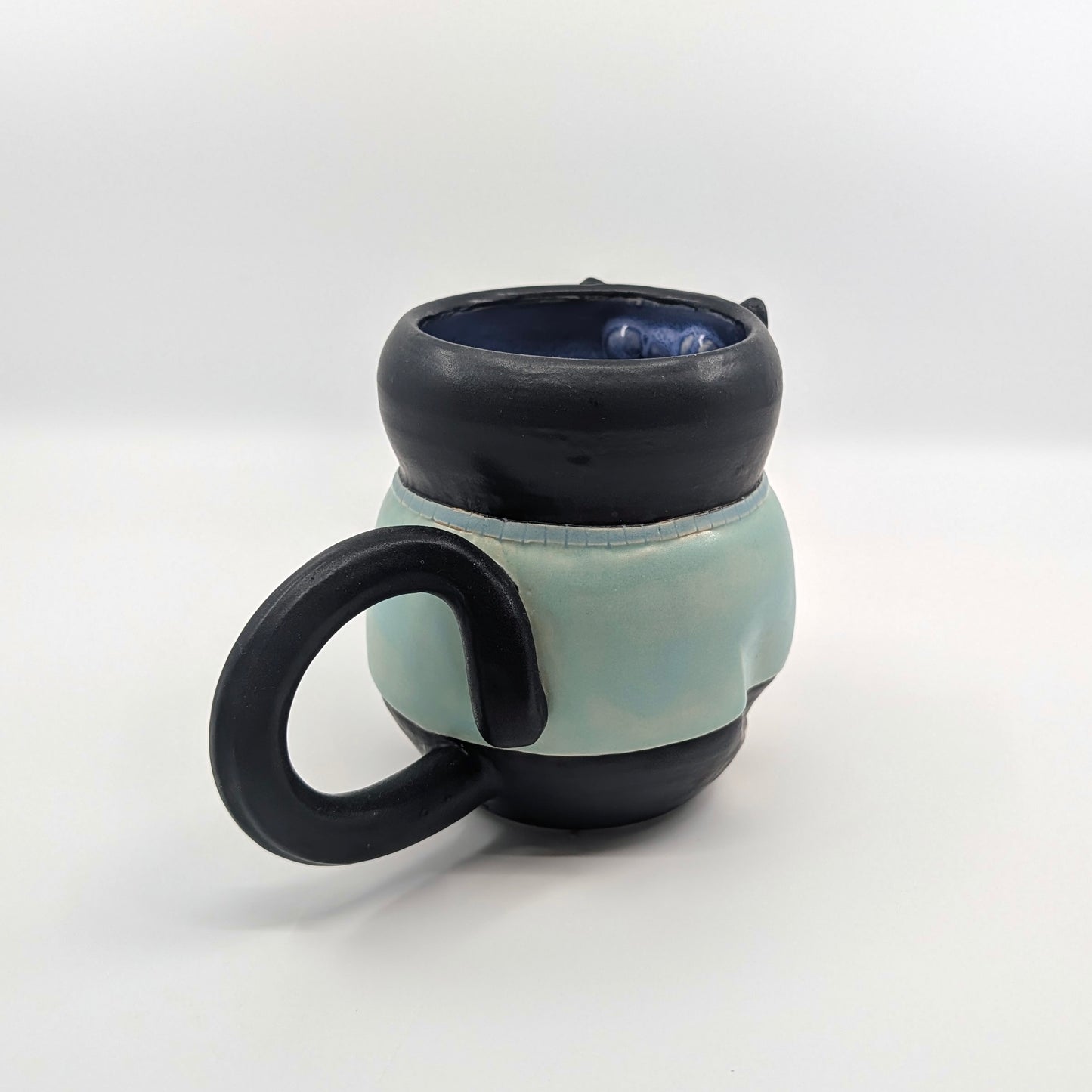 B&W Cat Mug