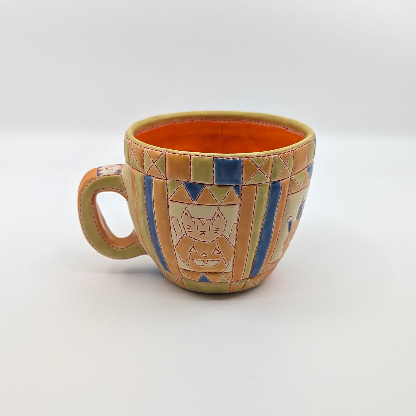 Halloween Quilted Mug