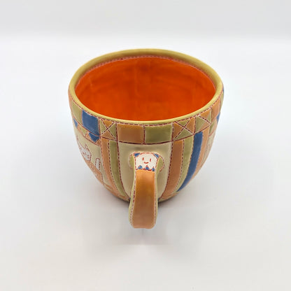 Halloween Quilted Mug