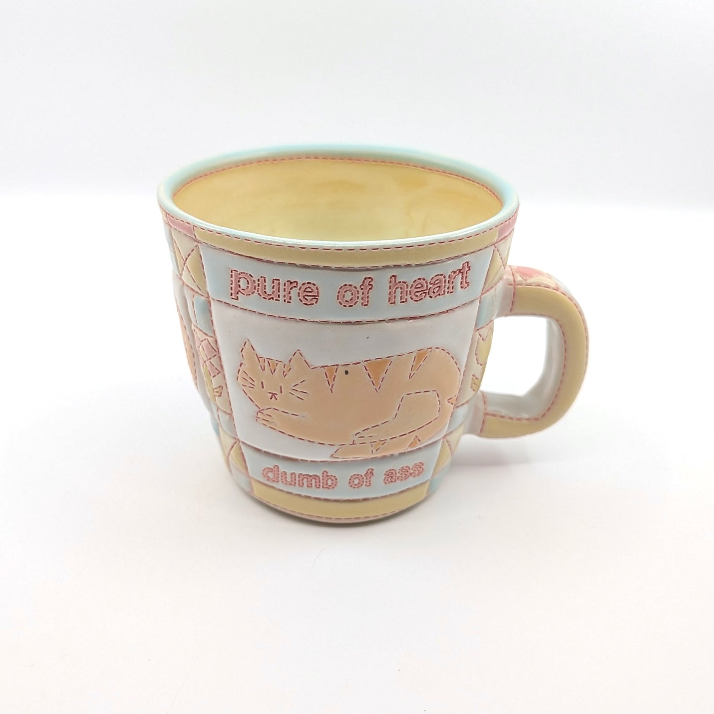 Quilted Mug - Pure of Heart