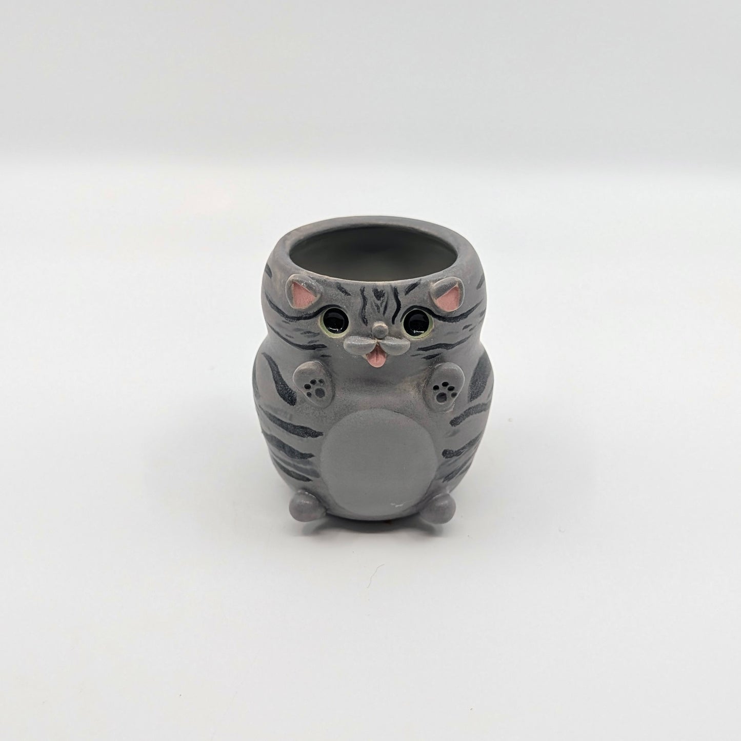 Espresso Mug - Grey Cat