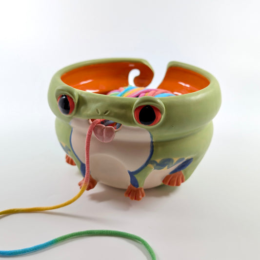 Frog Yarn Bowl