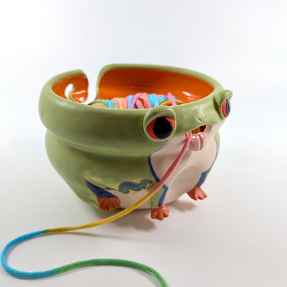 Frog Yarn Bowl