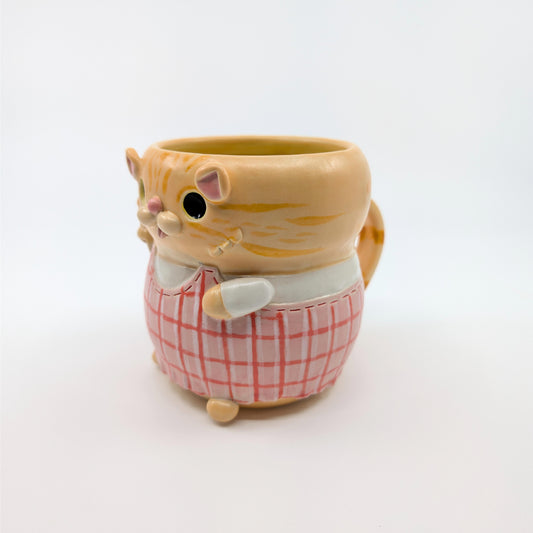 Checkered Dress Mug