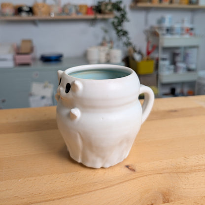 Ghost Cat Mug