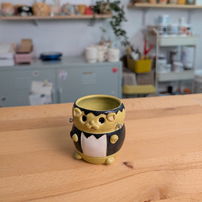 Frankencat Espresso Mug