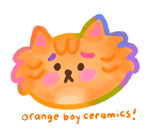 Orange Boy Ceramics