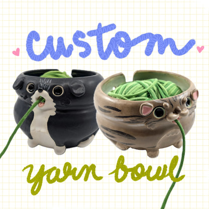 *PRE-ORDER/COMMISSION* Custom Yarn Bowl